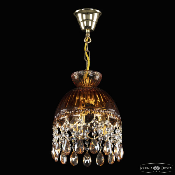 Подвесной светильник с хрустальными плафонами 5478/22 G Amber/M-1G K721 Bohemia Ivele Crystal