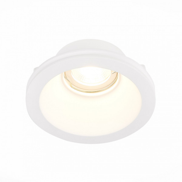 Встраиваемый светильник ST254.308.01 из гипса, цвет-Белый от ST LUCE