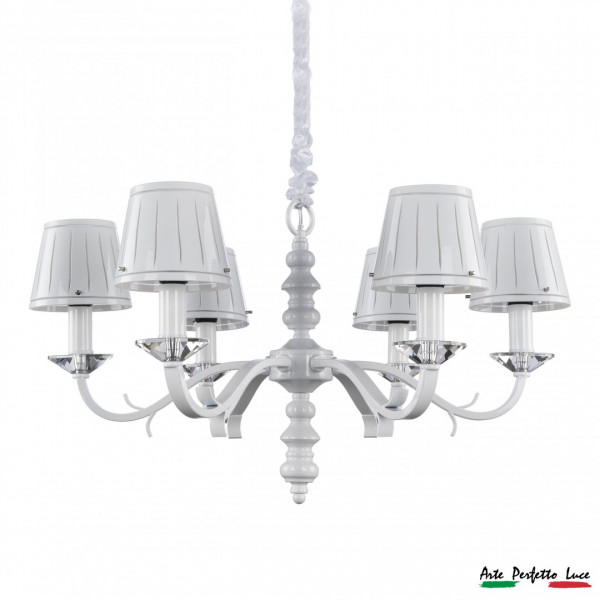 Люстра с абажурами APL2232012/6 WHITE Arte Perfetto Luce