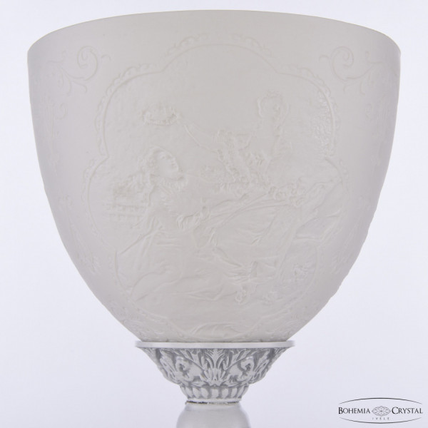 Настольная лампа с костяным фарфором AL79100L/15 WMN P1 Pair Bohemia Ivele Crystal