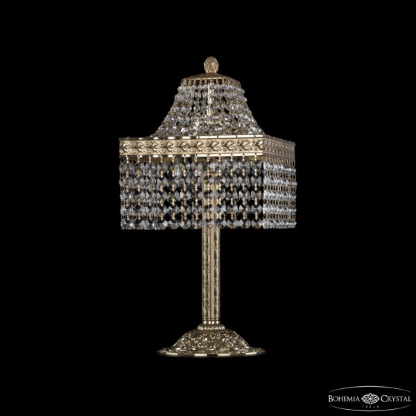 Настольная лампа столб хрустальный 19202L6/H/20IV G R