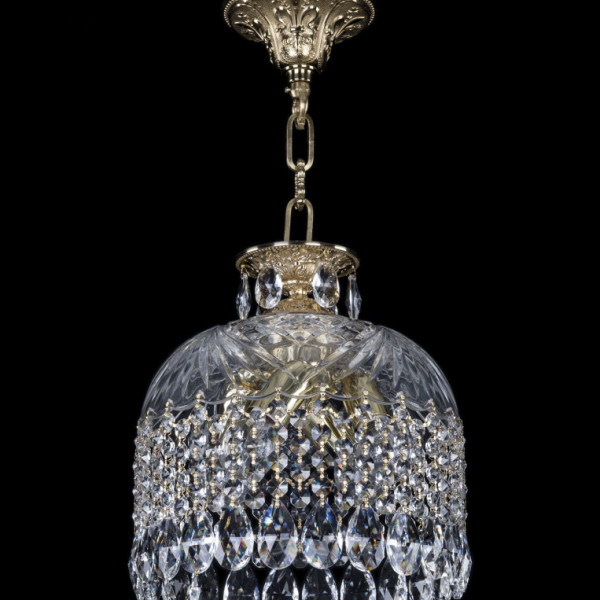 Подвесной светильник хрустальный 16781/25 G Bohemia Ivele Crystal