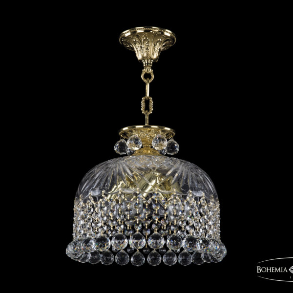 Подвесной светильник хрустальный 16781/30 G Balls Bohemia Ivele Crystal
