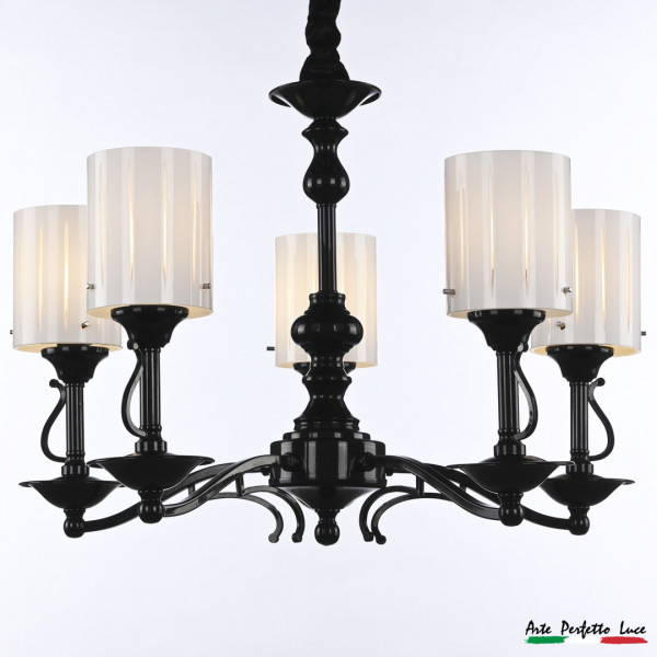 Люстра с плафонами APL2232167/5 BLACK Arte Perfetto Luce