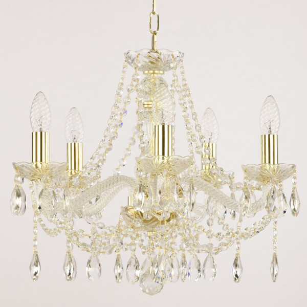 Люстра хрустальная 107/5/165 G Bohemia Ivele Crystal