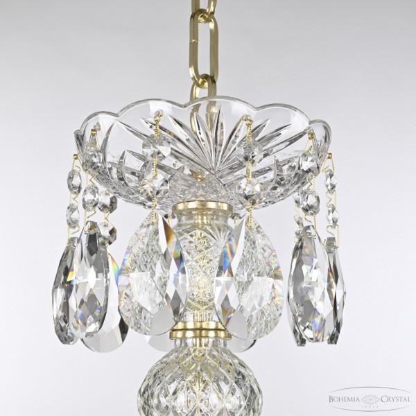 Люстра хрустальная 118/10/240 G Bohemia Ivele Crystal
