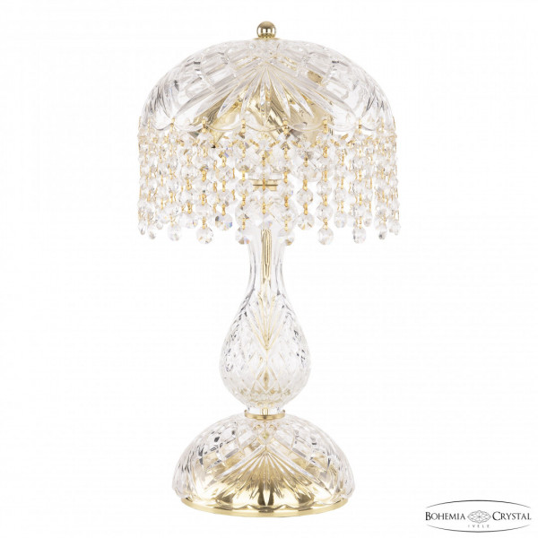 Настольная лампа хрустальная 14781L1/22 G R Bohemia Ivele Crystal