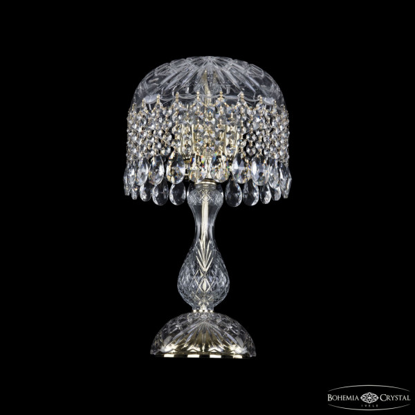 Настольная лампа хрустальная 14781L1/25 G Bohemia Ivele Crystal