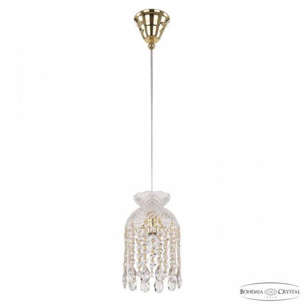 Подвесной светильник с хрусталём 14781P/13 G Bohemia Ivele Crystal