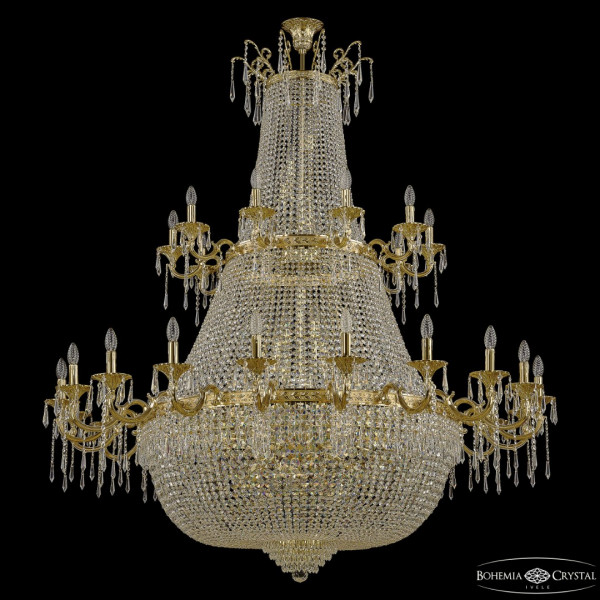 Люстра 2227H201/20+10/162IV/2D/Y1 G Bohemia Ivele Crystal