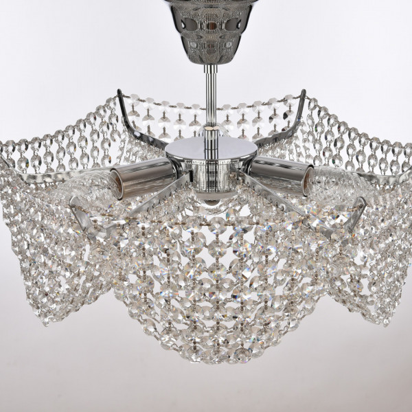 Люстра хрустальная 778/42 Ni Bohemia Ivele Crystal