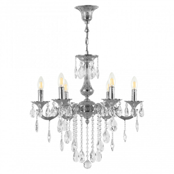 Люстра AL77101/6/175 B Ni Bohemia Ivele Crystal