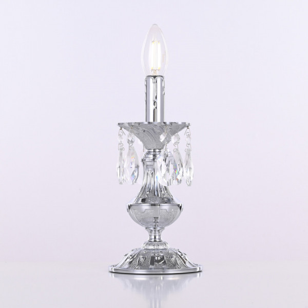 Настольная лампа AL77200L/1-25 Ni Bohemia Ivele Crystal