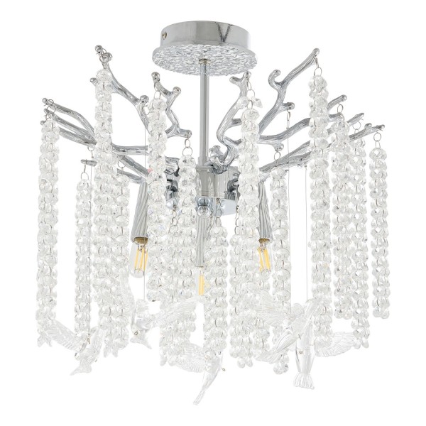 Люстра в виде веточек 230111.360.3.E14.C1 CW BRD-Clear Arte Milano