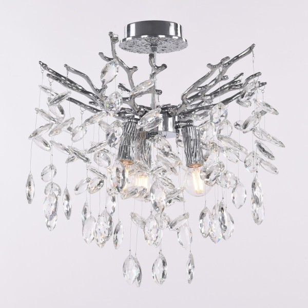 Люстра в виде веточек 230111.360.3.E14.D CR Arte Milano