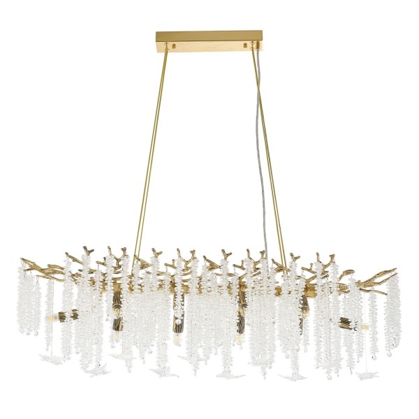 Люстра в виде веточек 230210.1000.10.E14.A2 GB BUT-Clear Arte Milano