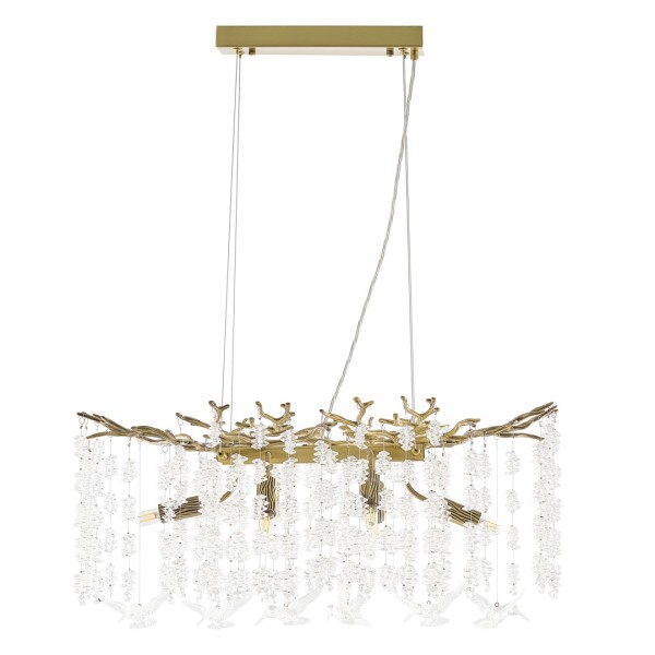 Люстра в виде веточек 230210.700.6.E14.B1 FB BRD-Clear Arte Milano