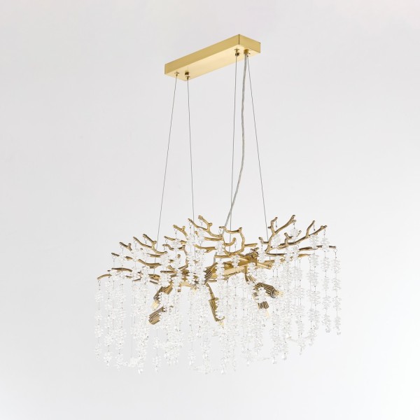 Люстра в виде веточек 230210.700.6.E14.B1 FB BUT-Clear Arte Milano