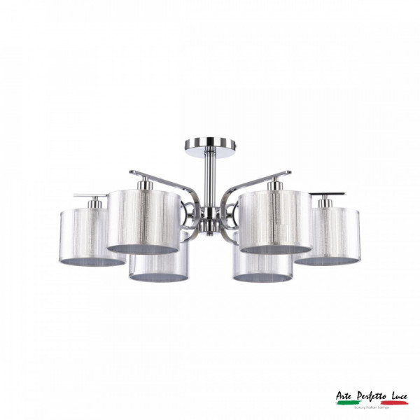 Люстра с абажурами APL22338791/6 CHROME