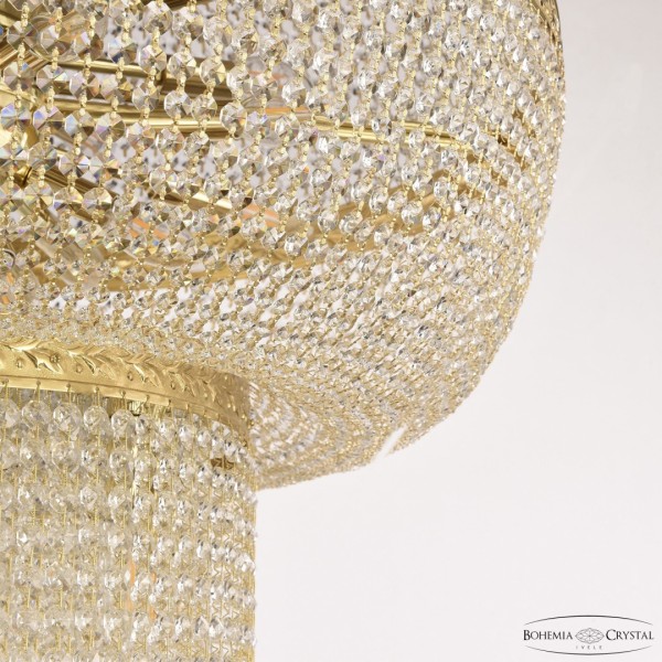 Люстра хрустальная 83221/80IV-250 G Bohemia Ivele Crystal